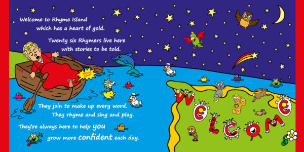 Confident Rhymers Know They Are Loved by Andrew Buller and Confidence For Life improving the mental health and confidence of children