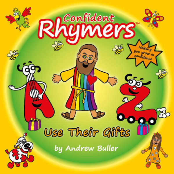 Confidence For Life created by Andrew Buller through the Confident Rhymers book series improving the mental health, self-esteem and confidence of children. This book helps children recognise the importance of using the gifts and talents God has given them.